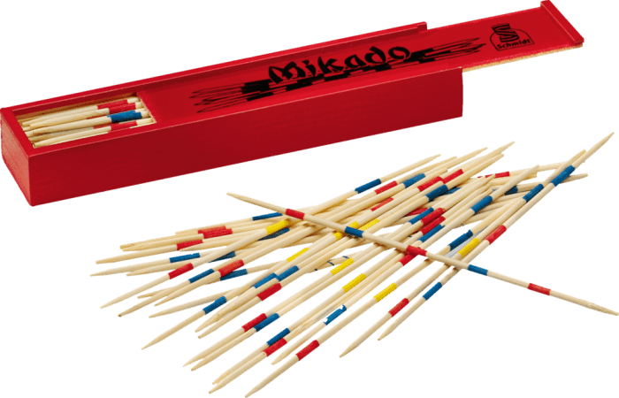  Bits and Pieces - Mikado Rules Wooden Board Game-A